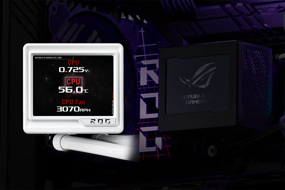 ROG Ryujin III 360 ARGB Extreme White Edition