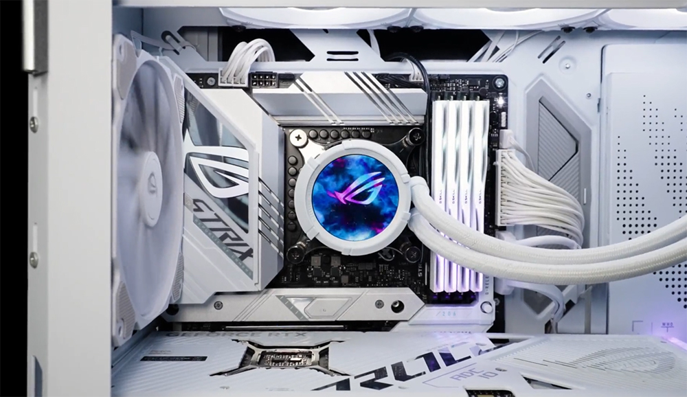 ROG STRIX LC III 360 ARGB LCD WHITE EDITION