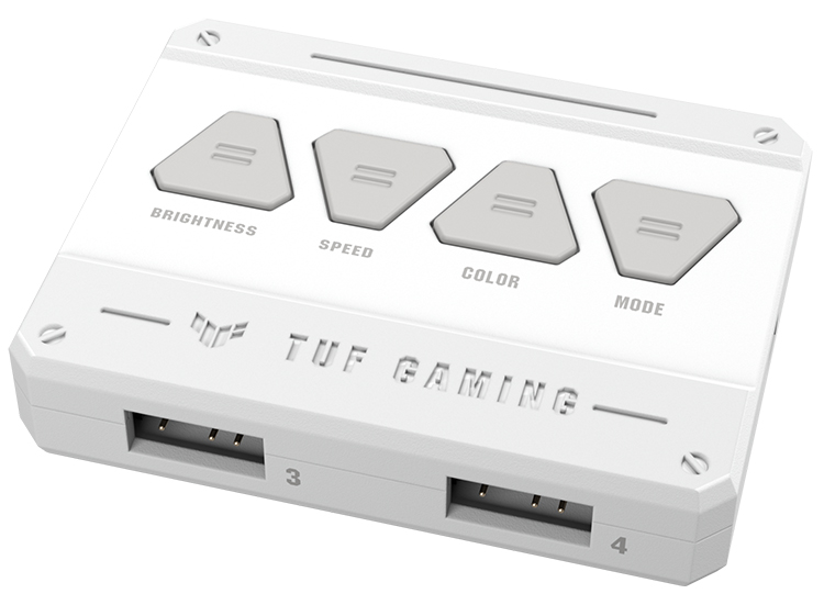 TUF Gaming TF120 ARGB WHITE EDITION Fan - ARGB Kontrollü Üçlü Fan Kiti