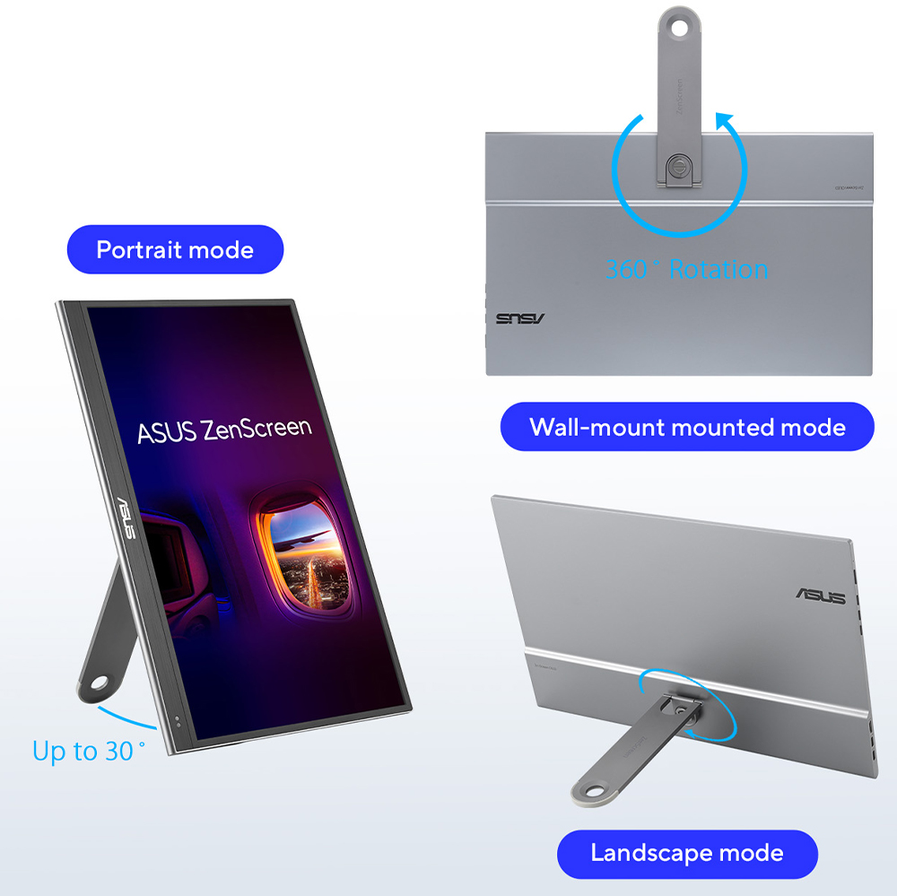 ASUS ZenScreen OLED MQ16AHE