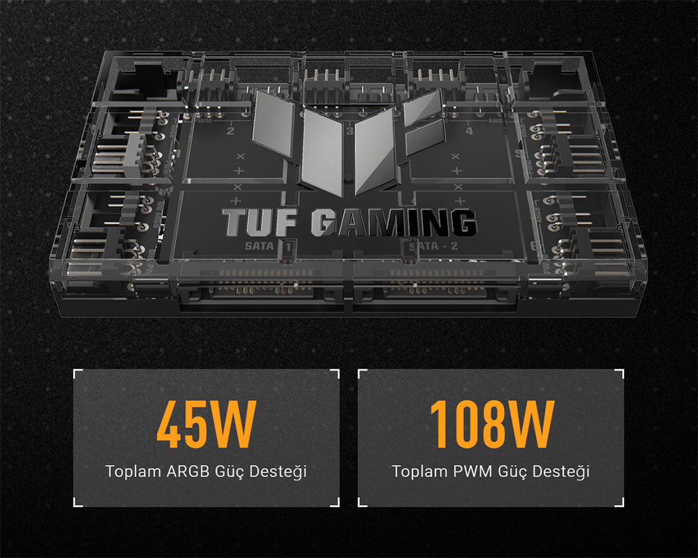 TUF Gaming ARGB PWM Fan Hub