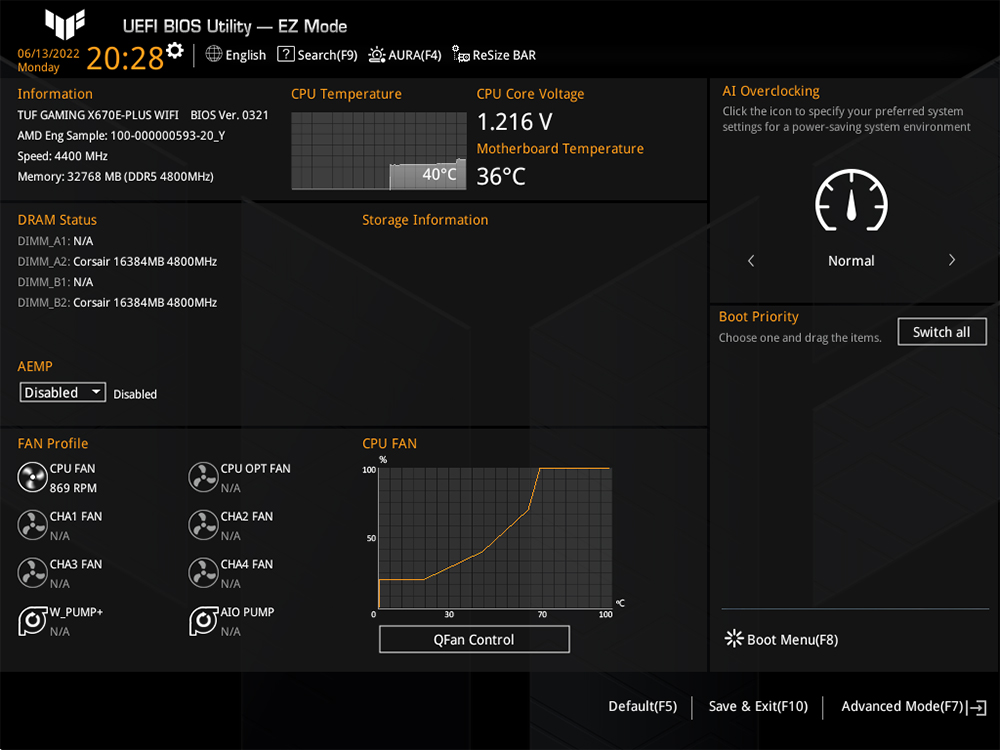 TUF GAMING B650-E WIFI