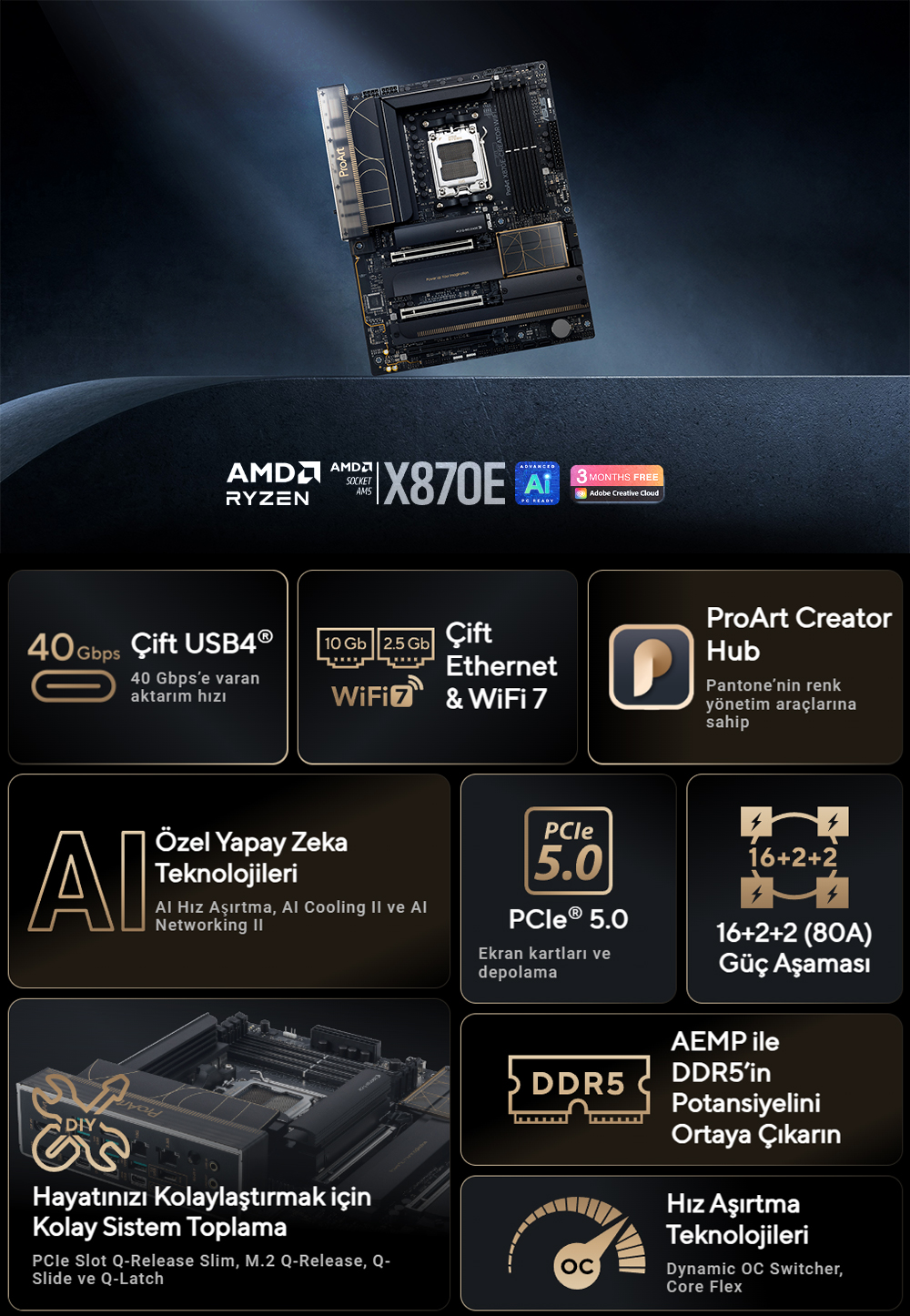 ProArt X870E-CREATOR WIFI