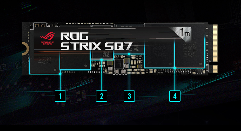ROG Strix SQ7 Gen4 SSD 1TB
