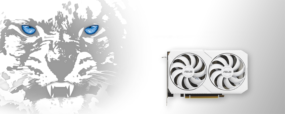 ASUS Dual GeForce RTX 3060 White 8GB GDDR6