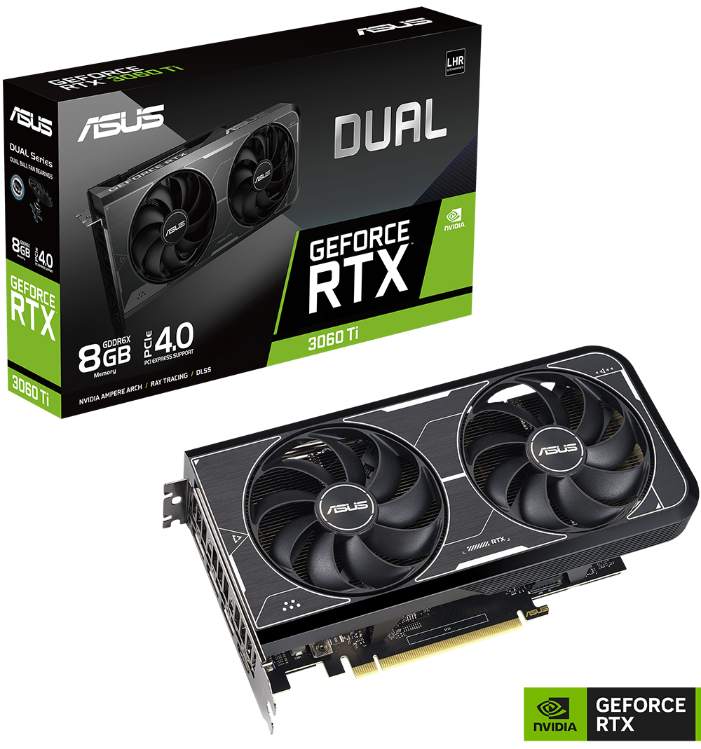 ASUS Dual GeForce RTX 3060 Ti 8GB GDDR6X