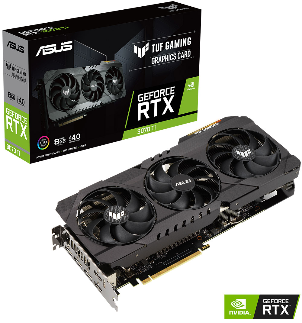 TUF Gaming GeForce RTX 3070 Ti V2 8GB GDDR6X