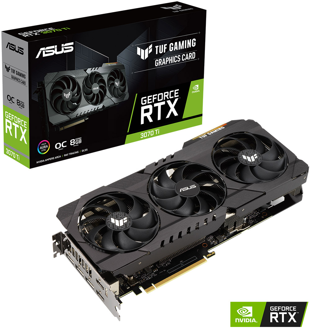 TUF Gaming GeForce RTX 3070 Ti V2 OC Edition 8GB GDDR6X