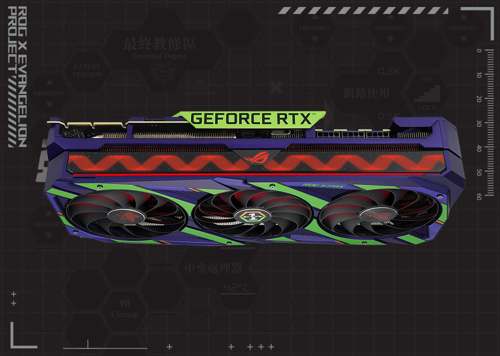 ROG Strix GeForce RTX™ 3090 24GB GDDR6X OC EVA Edition