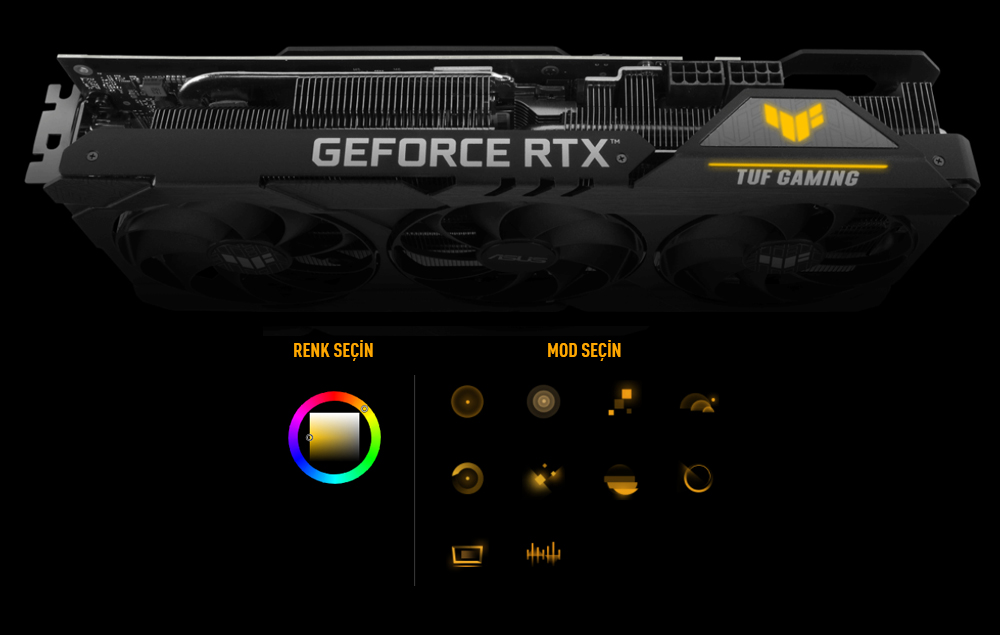 TUF Gaming GeForce RTX™ 3080 OC Edition 12GB