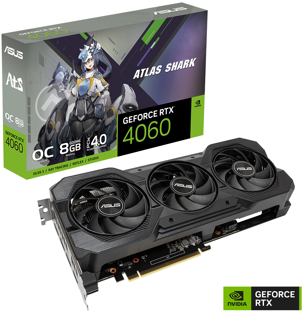 ASUS ATS GeForce RTX™ 4060 V2 OC Edition 8GB GDDR6