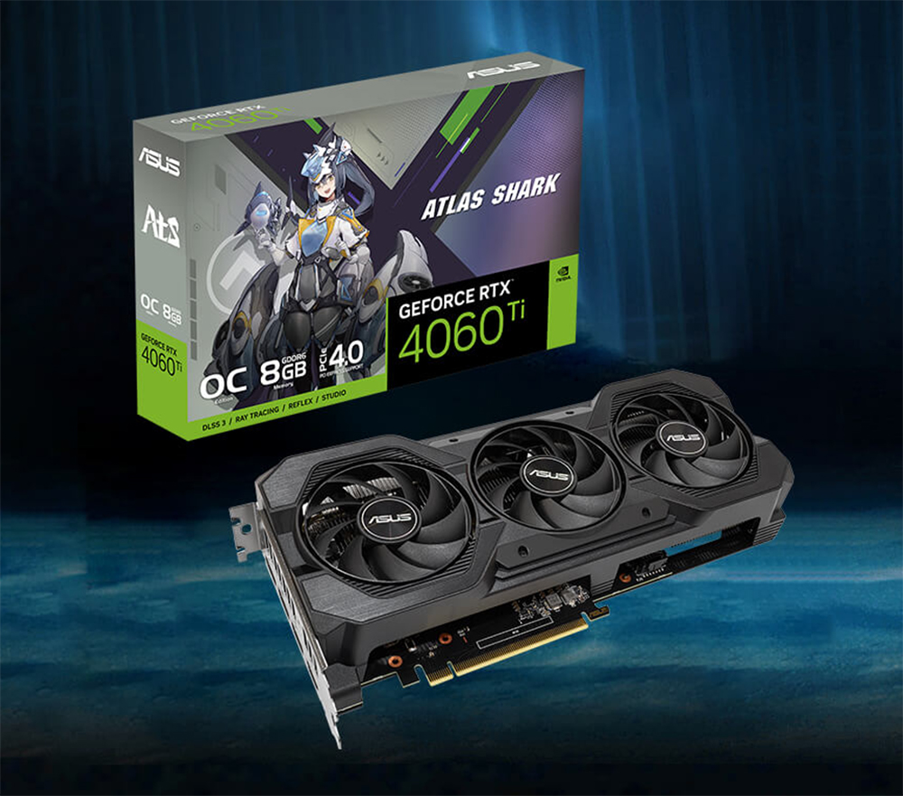 ASUS ATS GeForce RTX™ 4060 Ti V2 OC Edition 8GB GDDR6