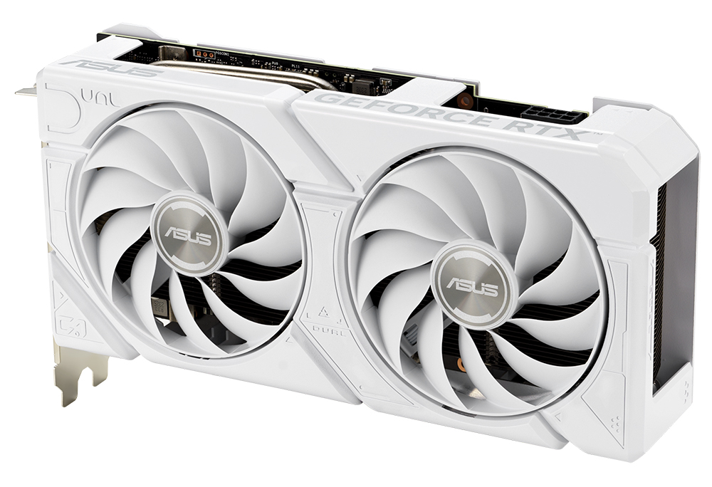 ASUS Dual GeForce RTX™ 4070 SUPER EVO White OC Edition 12GB GDDR6X