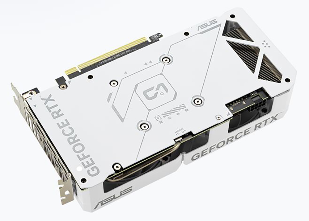 ASUS Dual GeForce RTX™ 4070 SUPER EVO White OC Edition 12GB GDDR6X