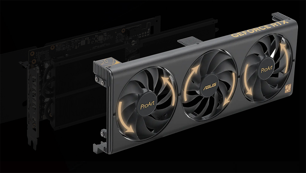 ProArt GeForce RTX™ 4070 SUPER 12GB GDDR6X OC Edition