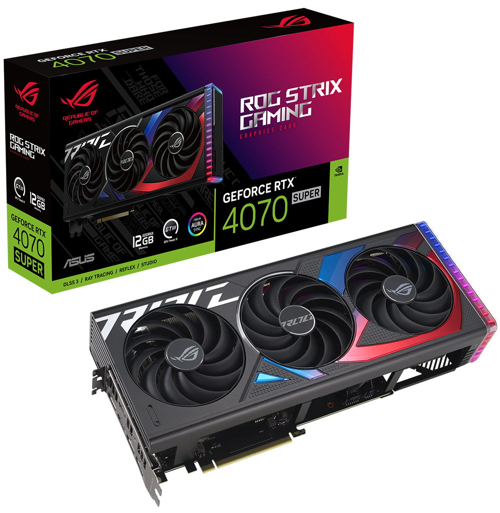 ROG Strix GeForce RTX™ 4070 SUPER 12GB GDDR6X