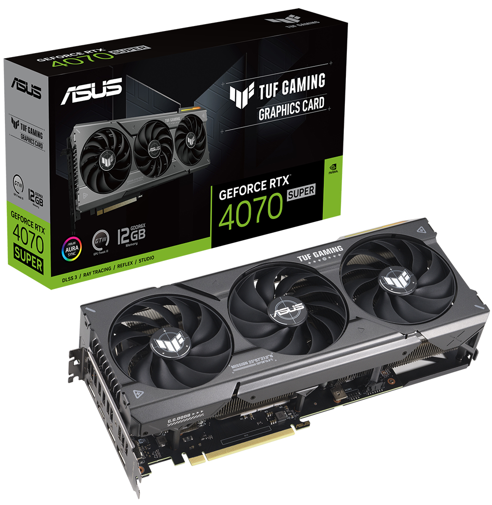 ASUS TUF Gaming GeForce RTX™ 4070 SUPER 12GB GDDR6X