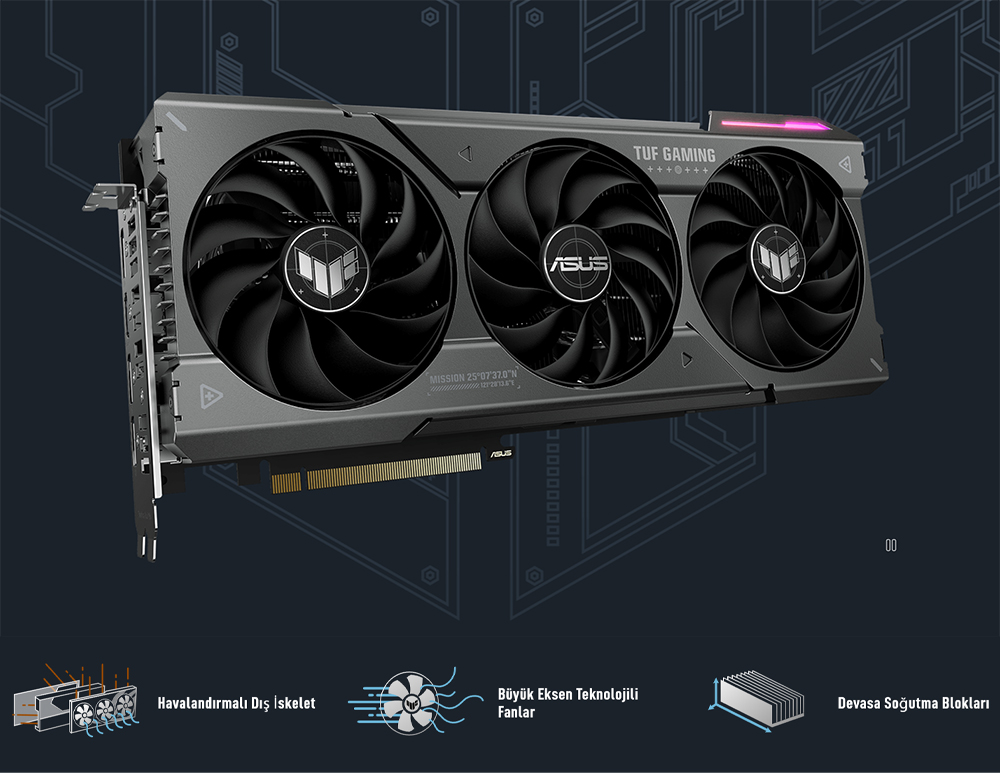 ASUS TUF Gaming GeForce RTX™ 4070 SUPER 12GB GDDR6X OC Edition