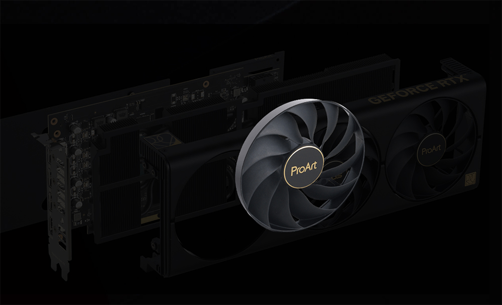 ProArt GeForce RTX™ 4070 Ti SUPER 16GB GDDR6X