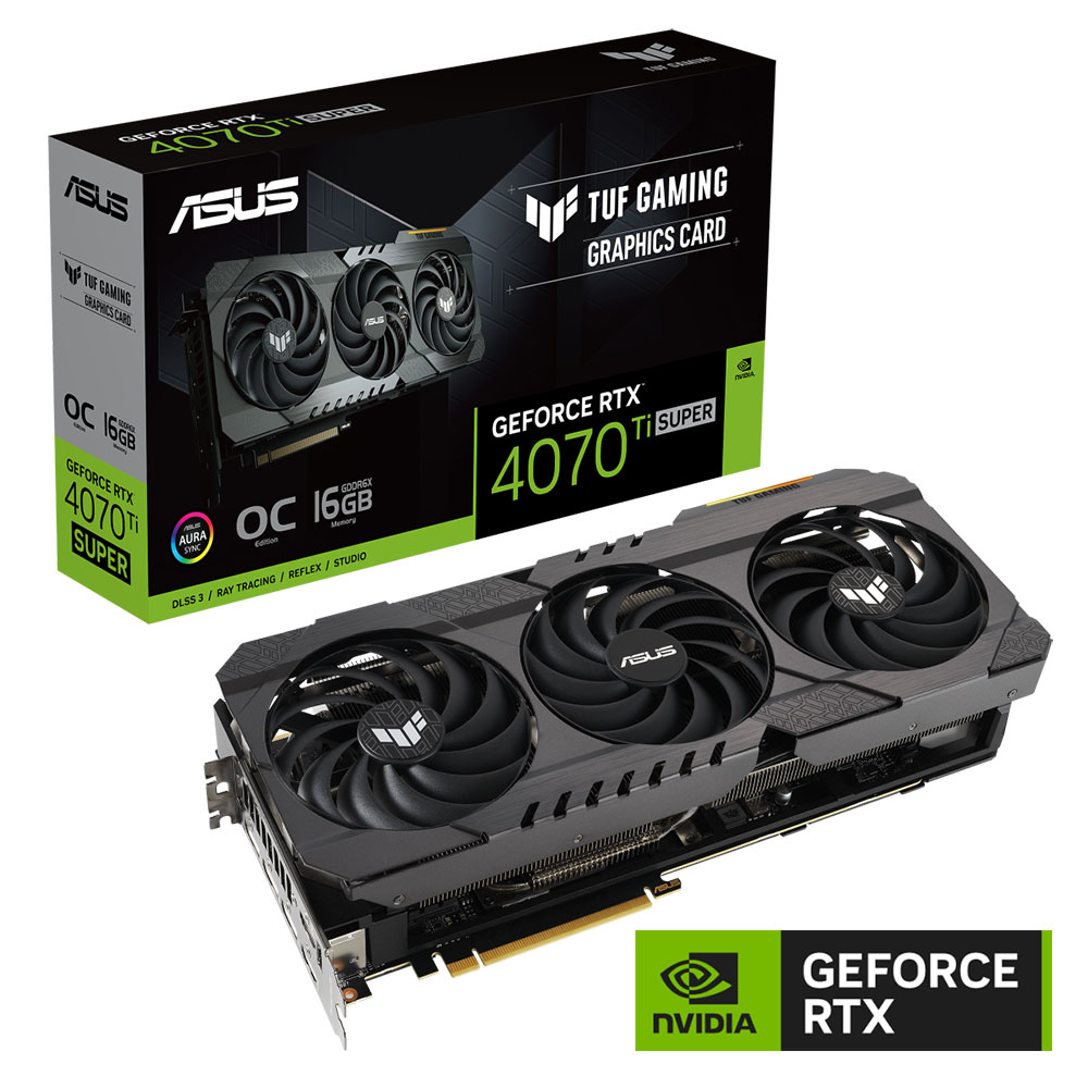 ASUS TUF Gaming GeForce RTX™ 4070 Ti SUPER 16GB GDDR6X OG OC Edition