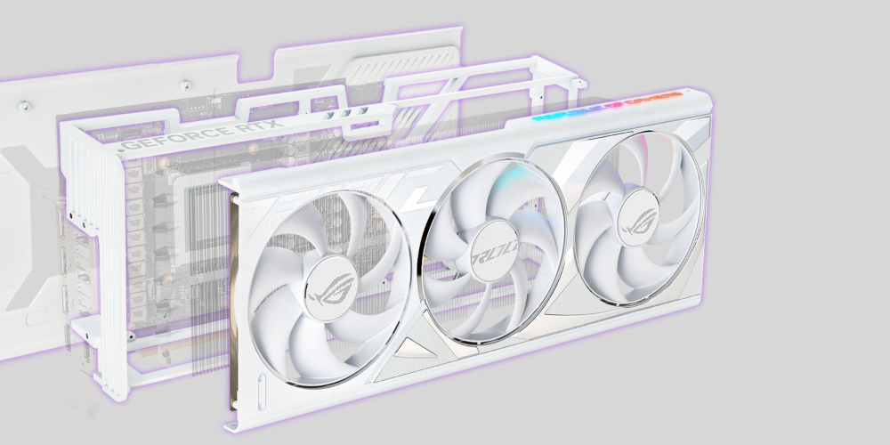 ROG Strix GeForce RTX™ 4080 16GB GDDR6X White Edition