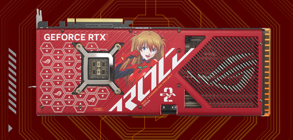 ROG Strix GeForce RTX™ 4090 24GB GDDR6X OC EVA-02 Edition