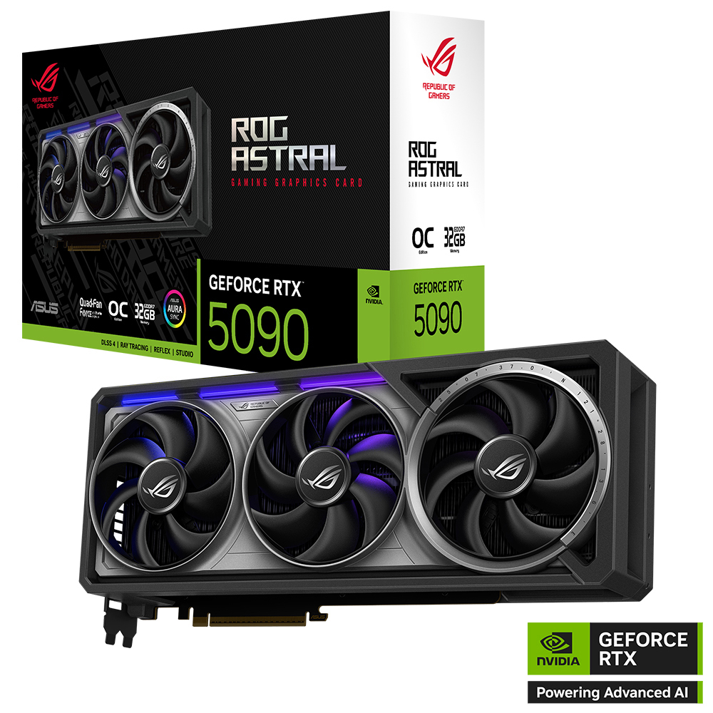 ROG Astral GeForce RTX™ 5090 32GB GDDR7 OC Edition