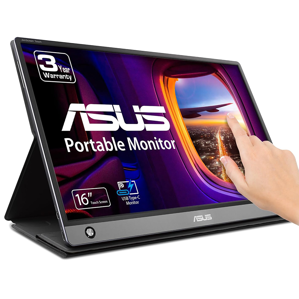 Portable touch monitor